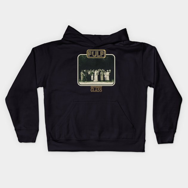 Pulp Different Class Kids Hoodie by PUBLIC BURNING